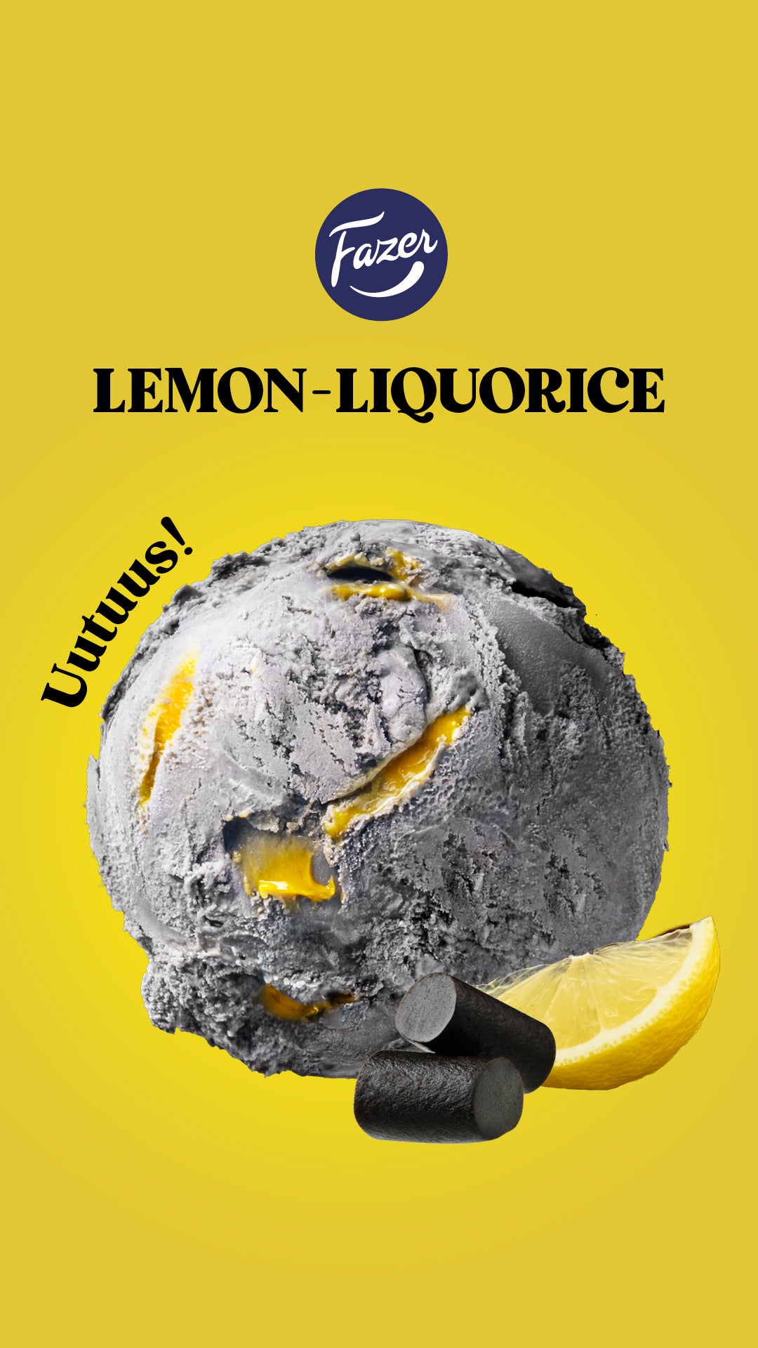 Fazer Lemon Liquorice